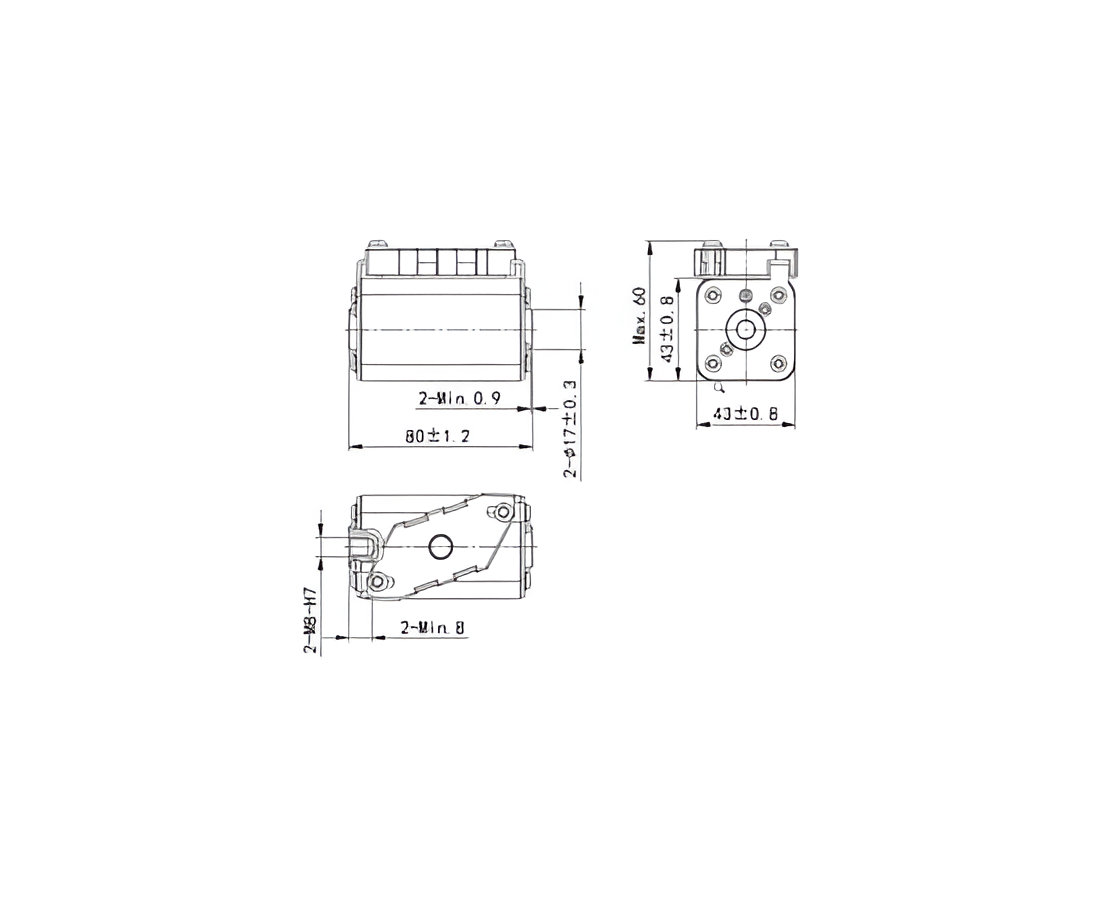 Предохранители специального назначения Cfriend, DBH8063EK, 1000VDC, aR, 63A - фото - 1