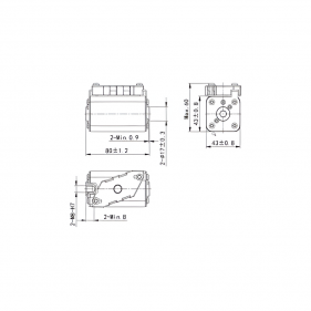 Предохранитель быстродействующий DBH8400EK аналог Bussmann 170E8337 - фото - 1